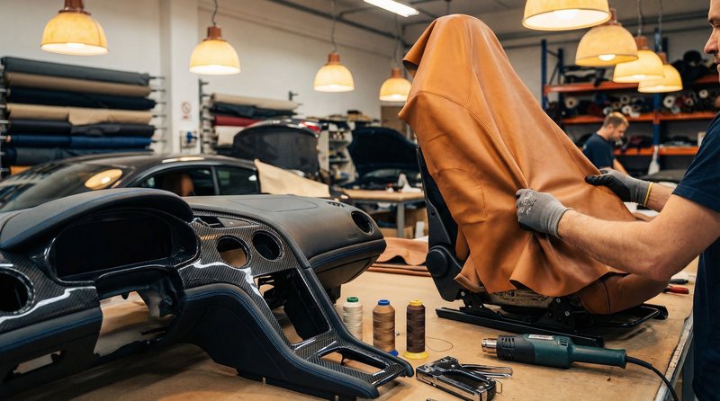 天美改装视频教程：豪华内饰改装